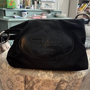 Prada Black bag- vintage